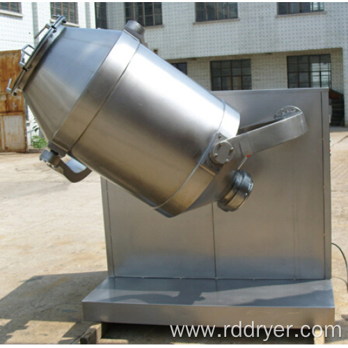 Industrial Powder Mixer Three Dimensional Mixer Powder Machine